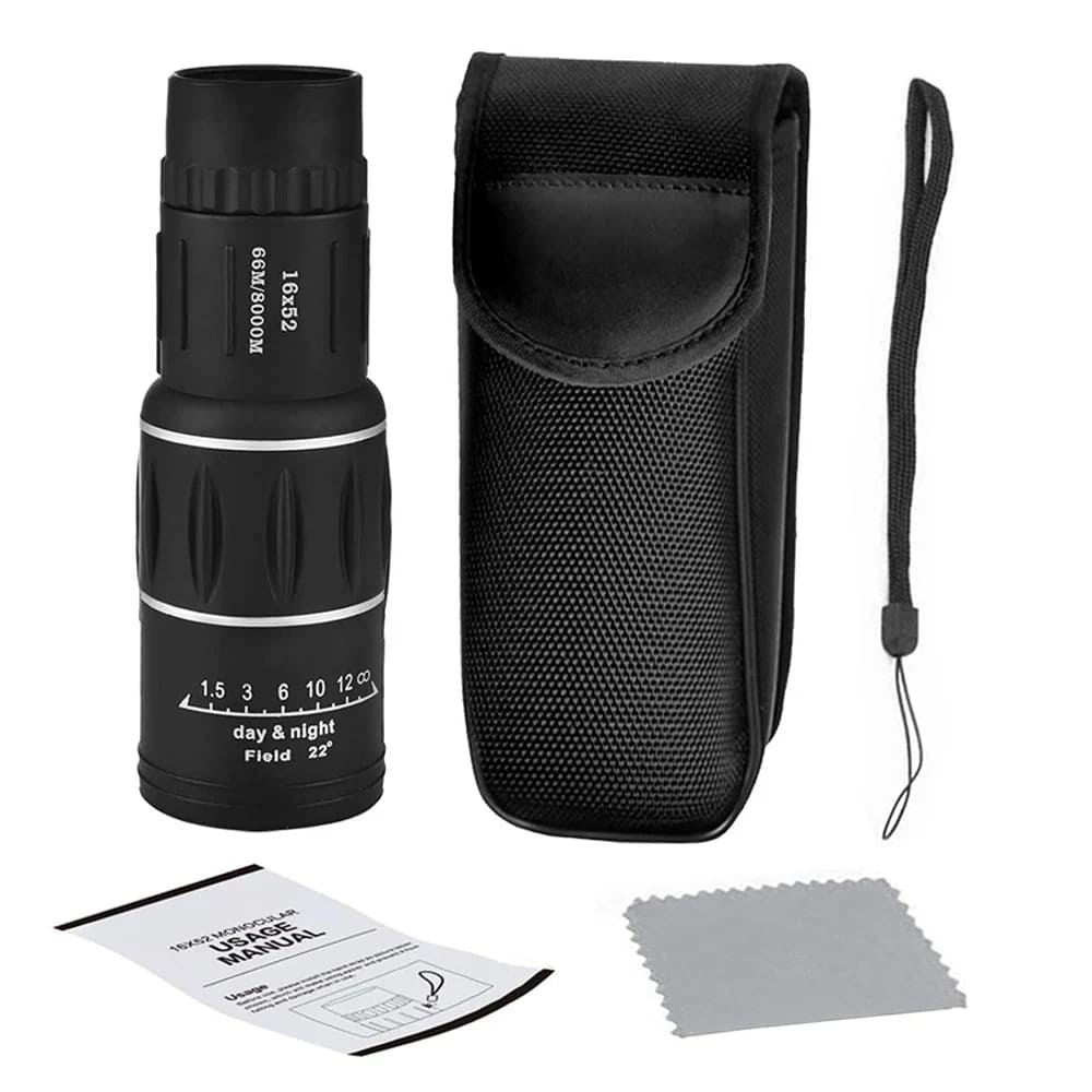 16x52 High-Power Monocular Long-Distance Viewing Hunting - Image 9