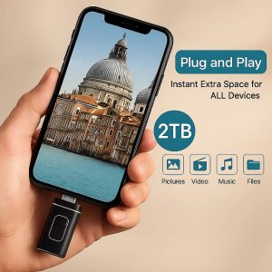2TB Memory USB for Smartphone Photos and Videos