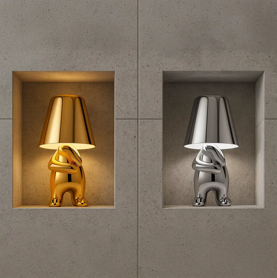 Decorative Moody Glowing Cub Lamp Modern Design - Image 2