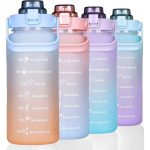 2L Motivational Water Bottle with Time Marker