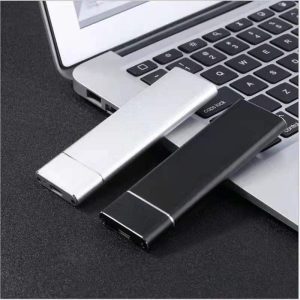8TB Portable External SSD Drive – High-Speed USB 3.1 Storage for Laptop and PC-Gadgets-Unique Casa-Silver-8 TB-Unique Casa