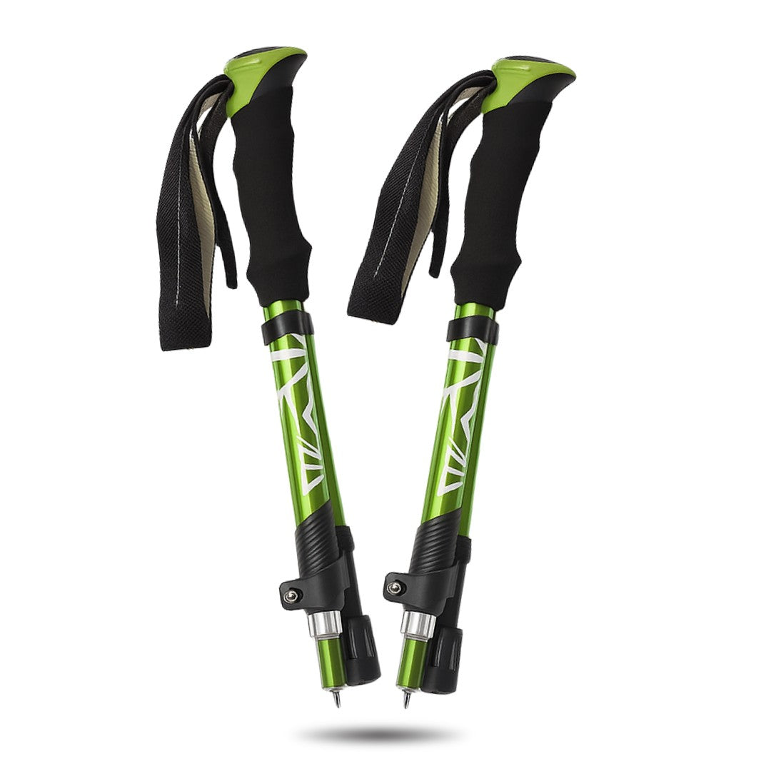 AlpineFlex | Lightweight Adjustable Foldable Nordic Walking Sticks 8