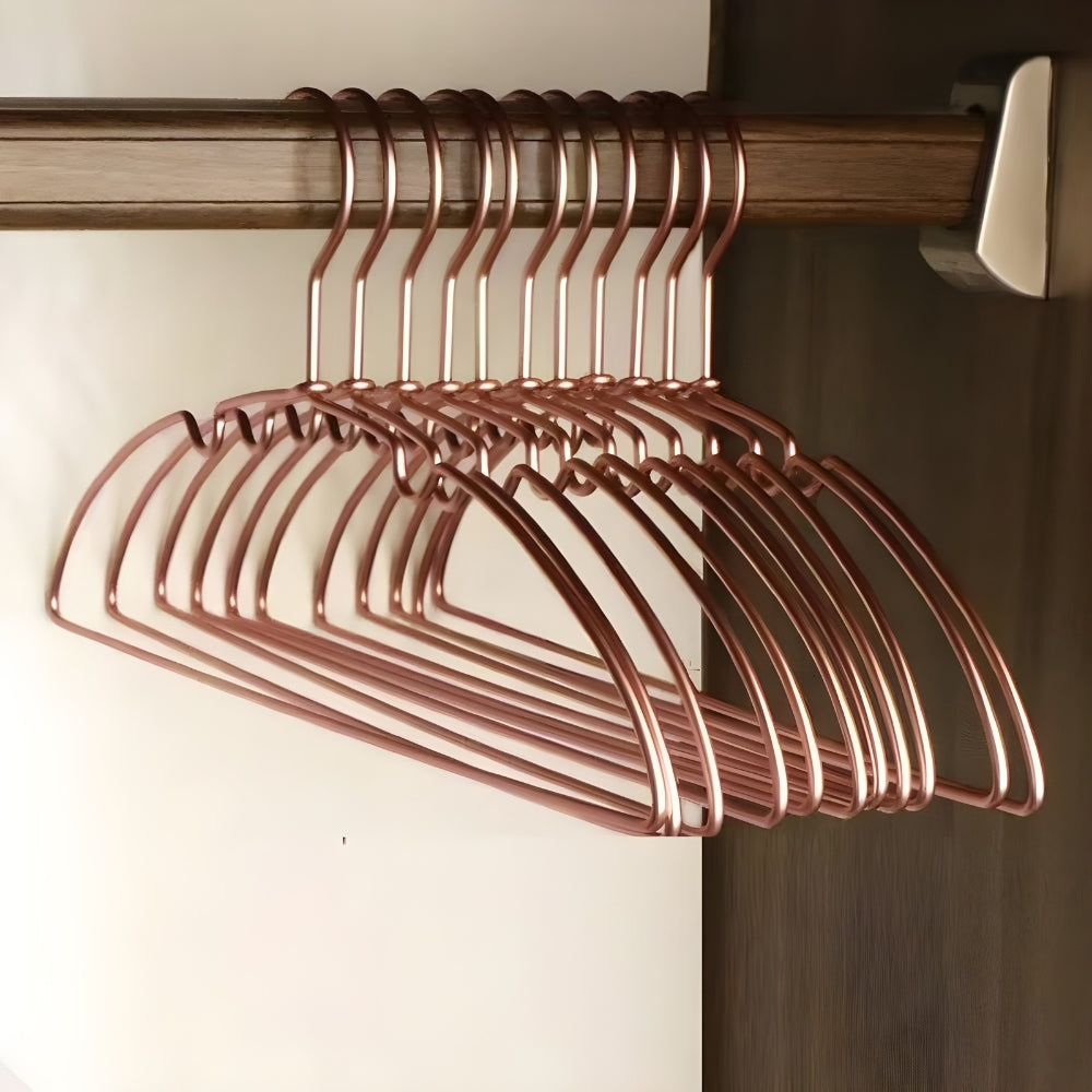 Aurex Seamless Non-Bulge Clothes Hangers – 10pcs Set - Image 3