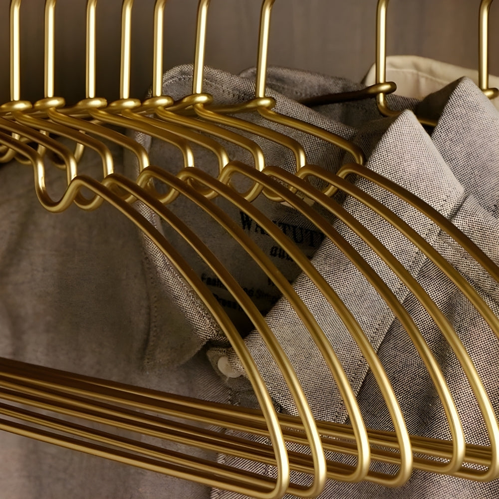 Aurex Seamless Non-Bulge Clothes Hangers – 10pcs Set - Image 5