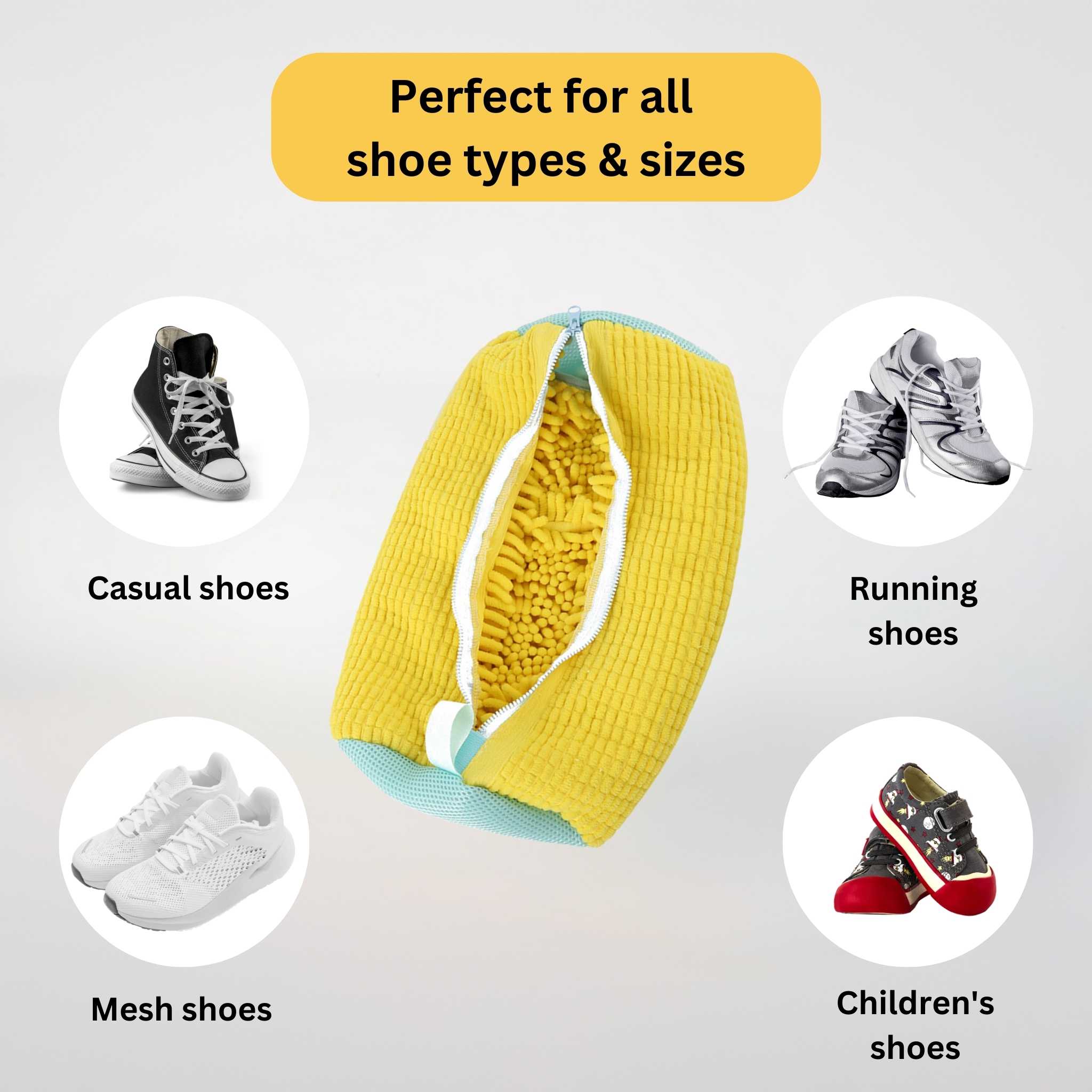 Shoe Laundry Bag for Washing Machine Protection - Image 6