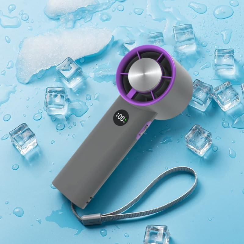 Handheld Portable Fan with Rechargeable Battery - Image 9