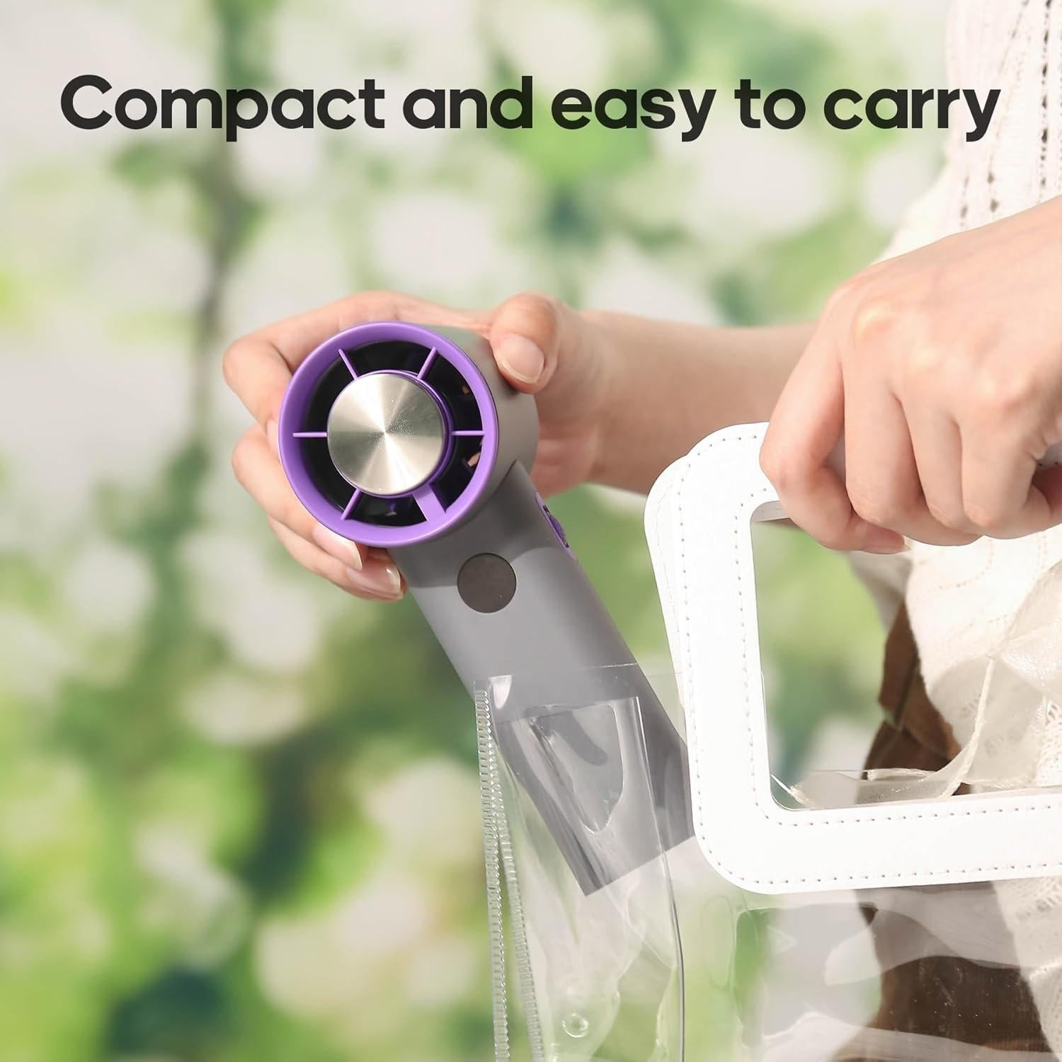 Handheld Portable Fan with Rechargeable Battery - Image 11