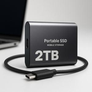 High-Speed 2TB Portable External SSD