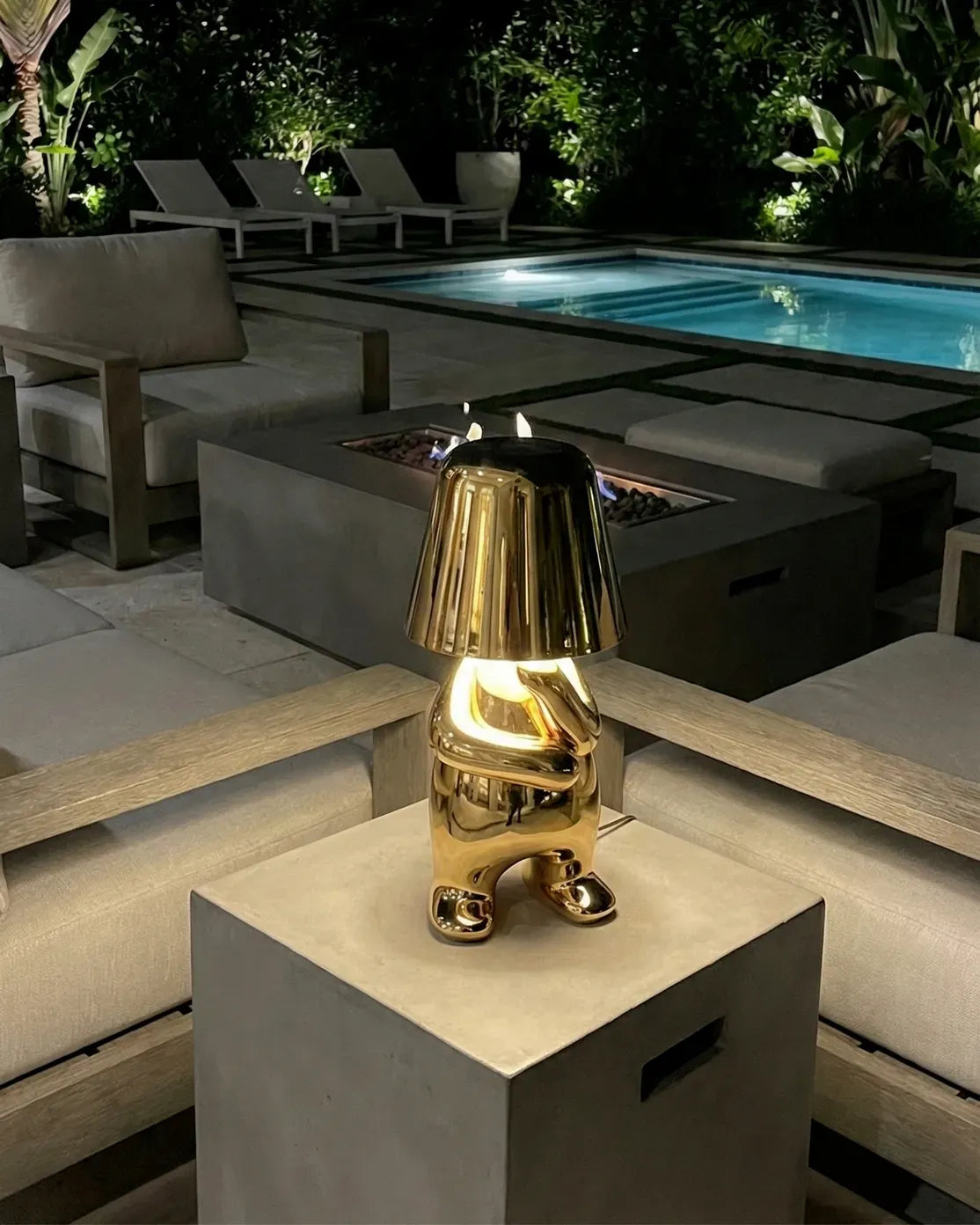 Decorative Moody Glowing Cub Lamp Modern Design - Image 10