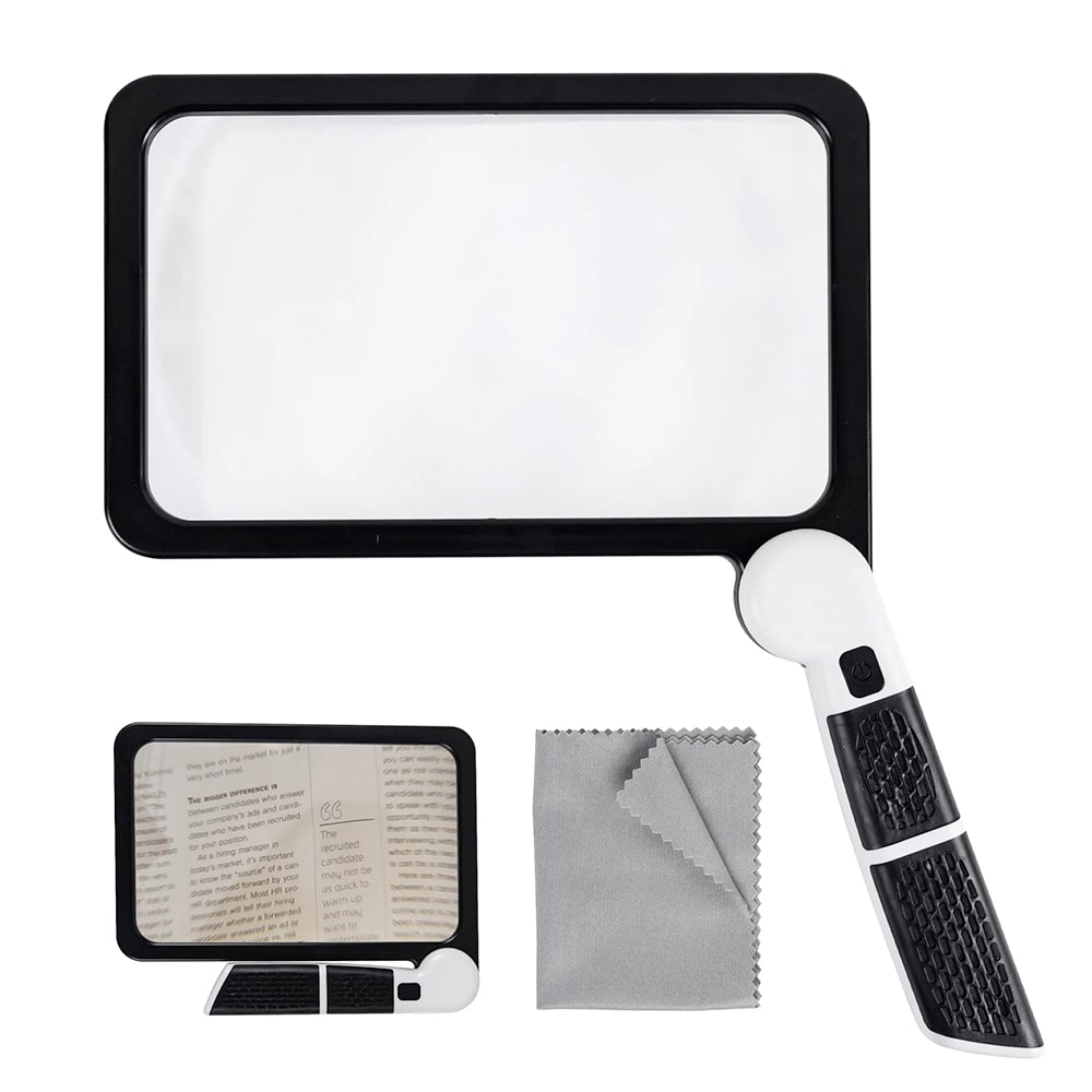 LED Full-Page Magnifier 5X Zoom for Reading - Image 3