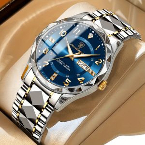 Montre de sport multifonctionnelle et étanche pour homme - Titane 0