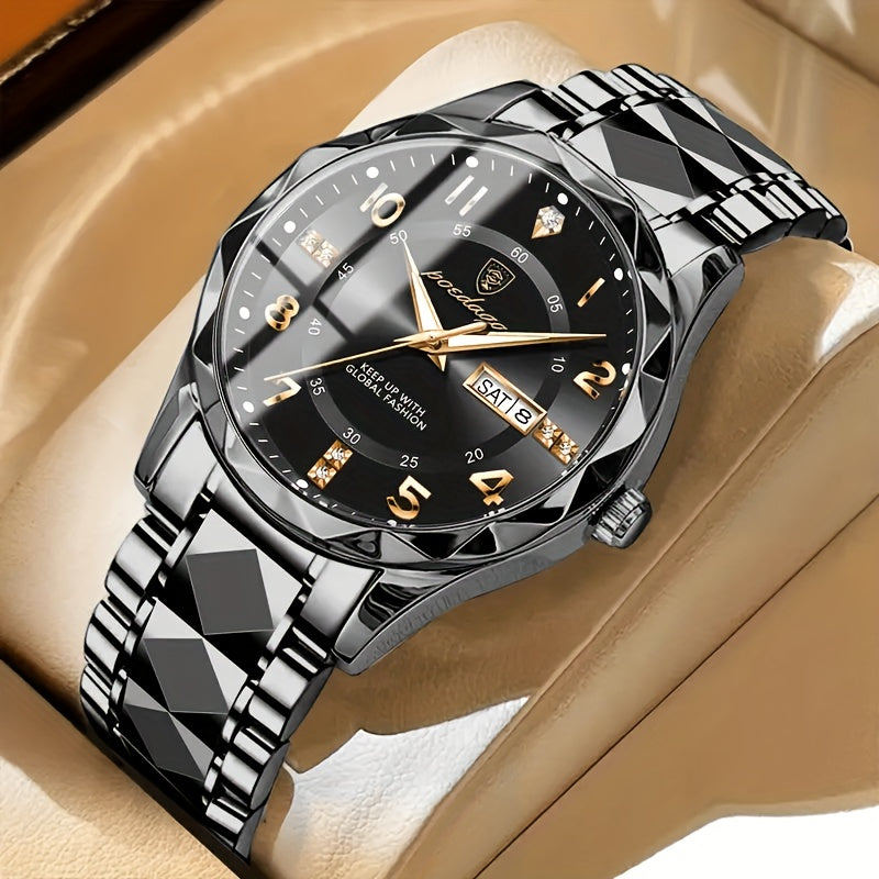 Montre de sport multifonctionnelle et étanche pour homme - Titane 9