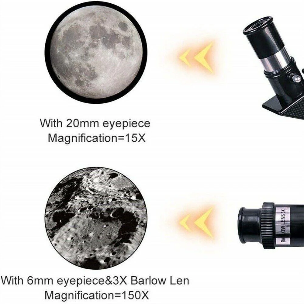 Portable 300/70mm Telescope for Star Observation with Smartphone Adapter - Image 2