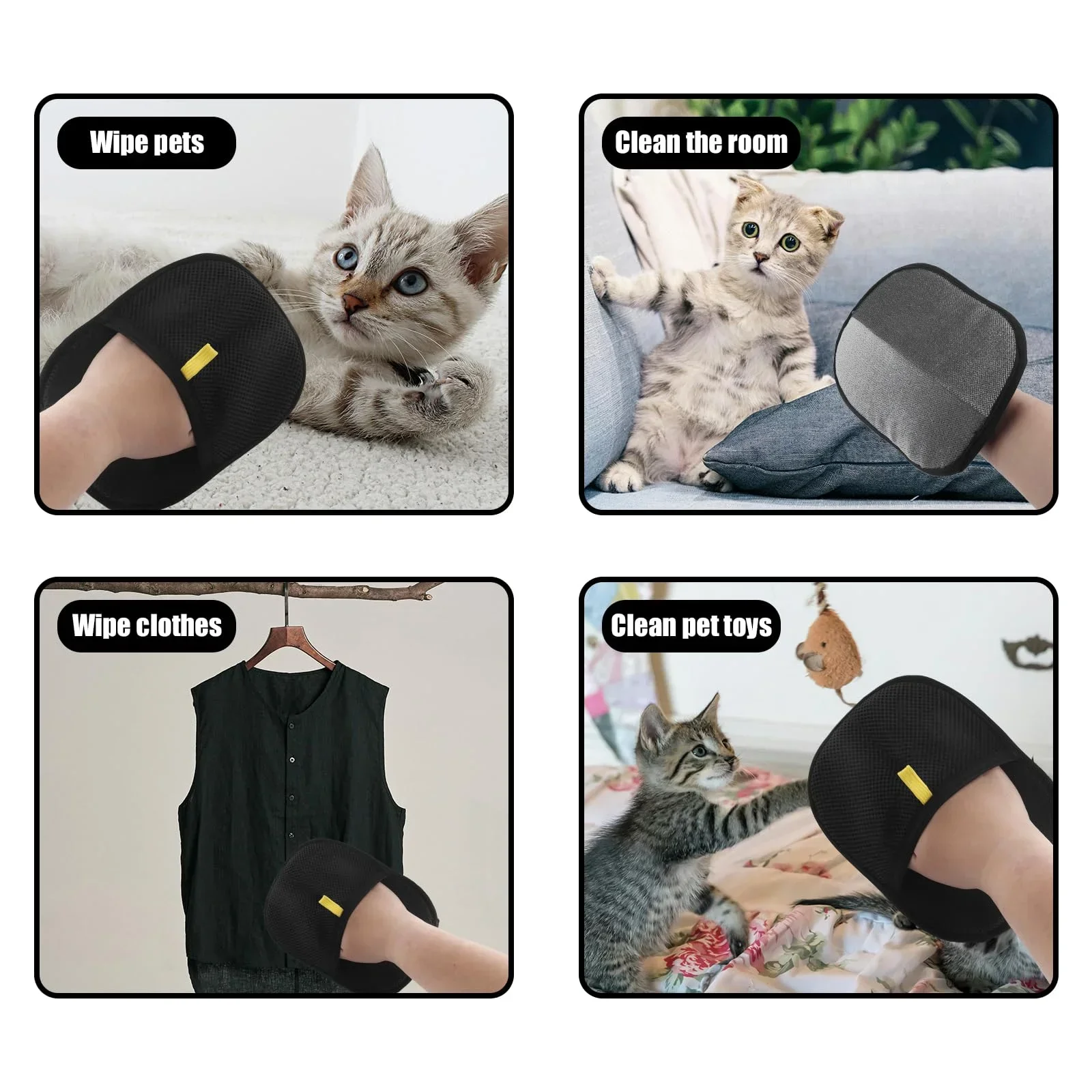 Pet Hair Removal Gloves – Easy Grooming - Image 7