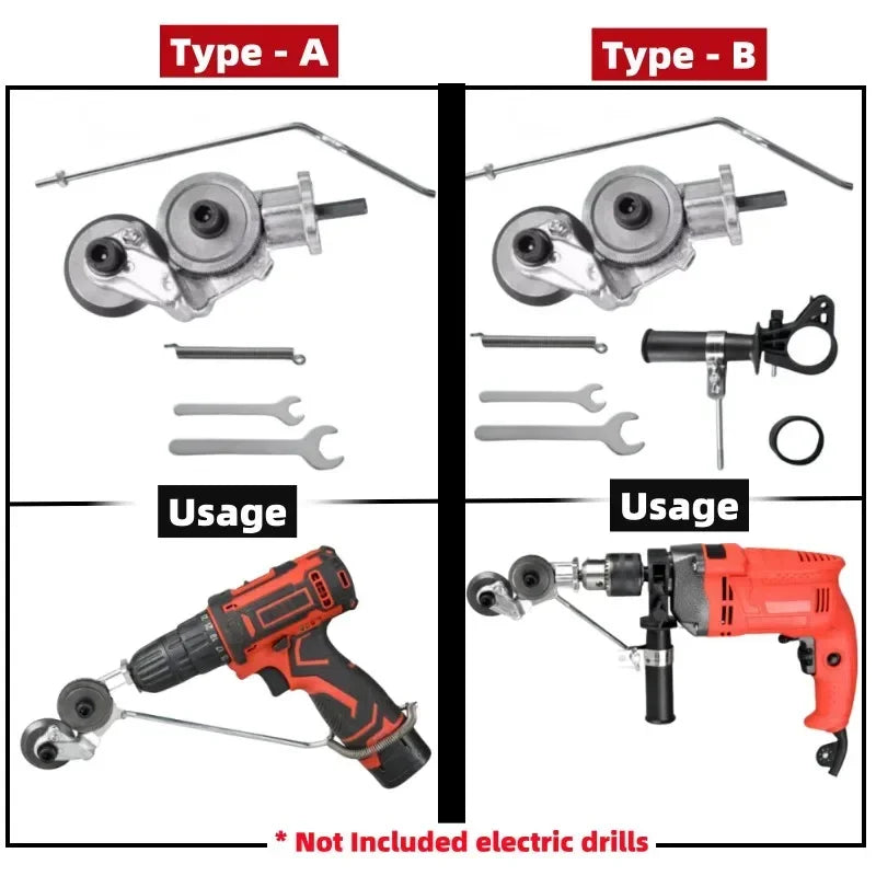 Electric Drill Snip – Easy Metal Cutting - Image 7