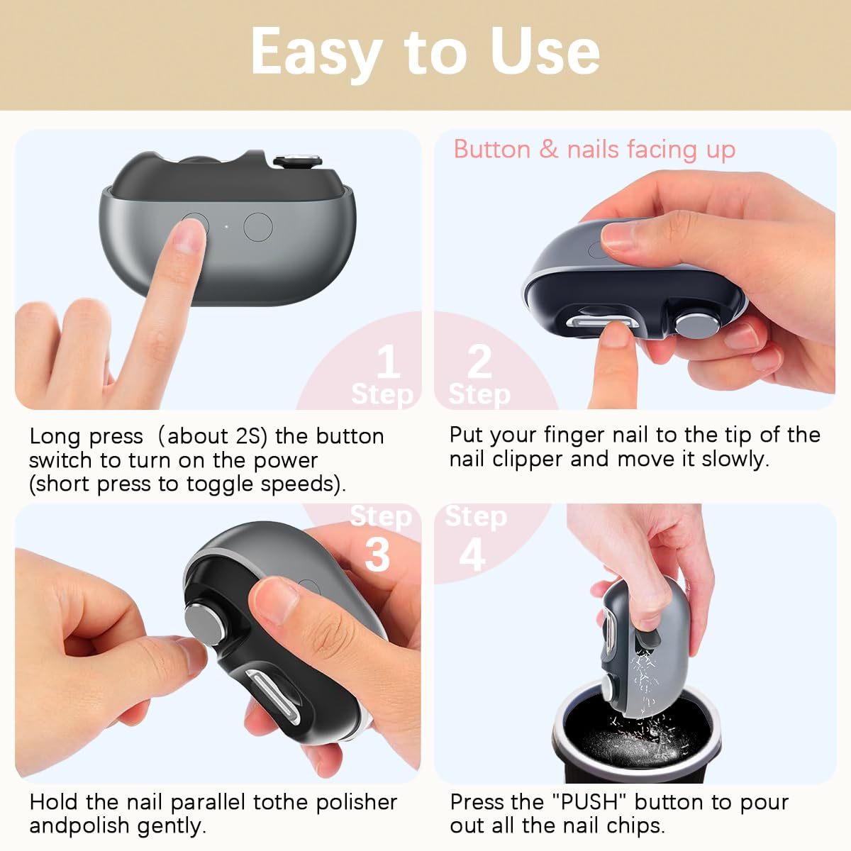Orthopedic Stainless Steel Nail Clipper – Thick Nails - Image 8