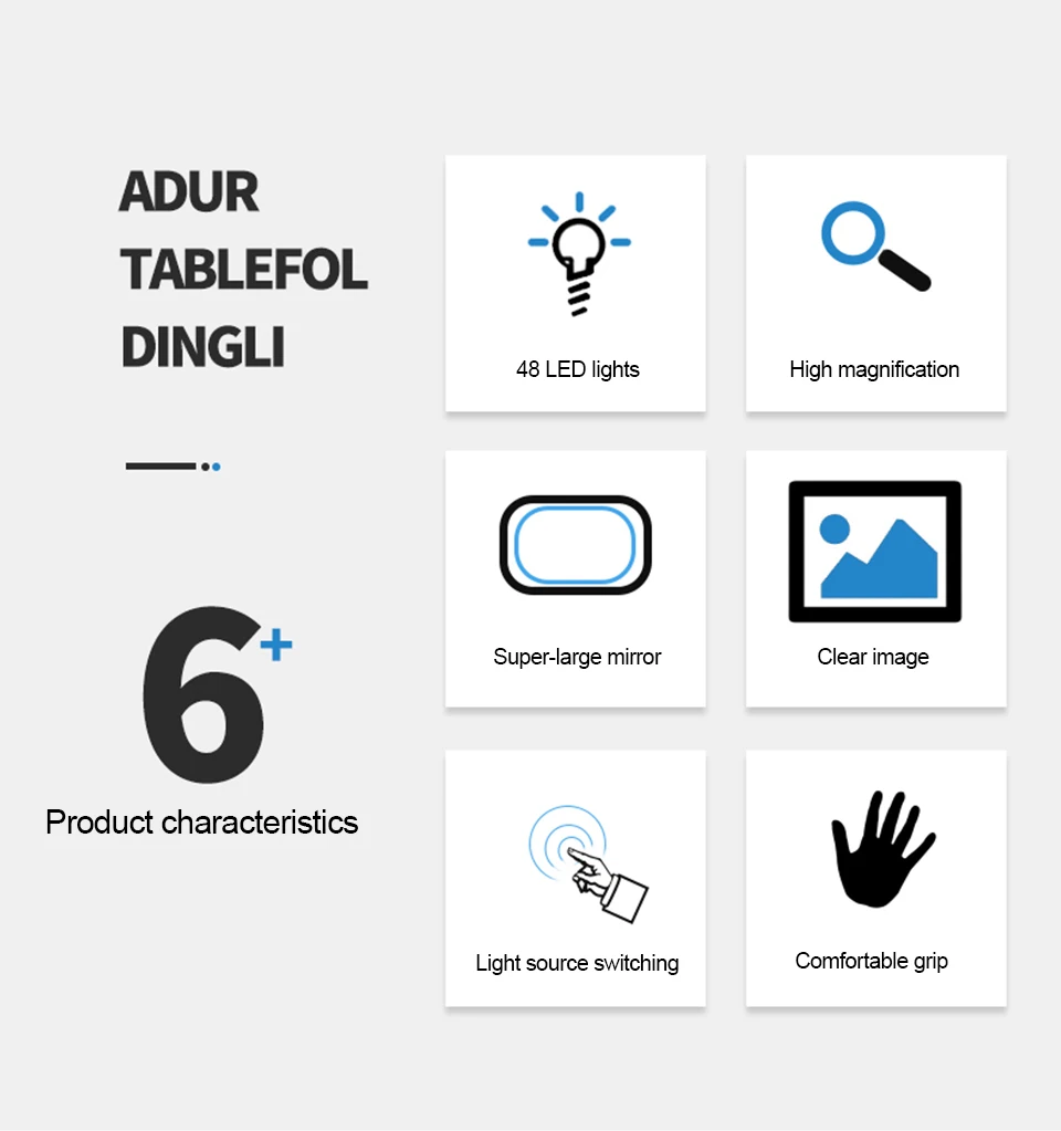 LED Full-Page Magnifier 5X Zoom for Reading - Image 6