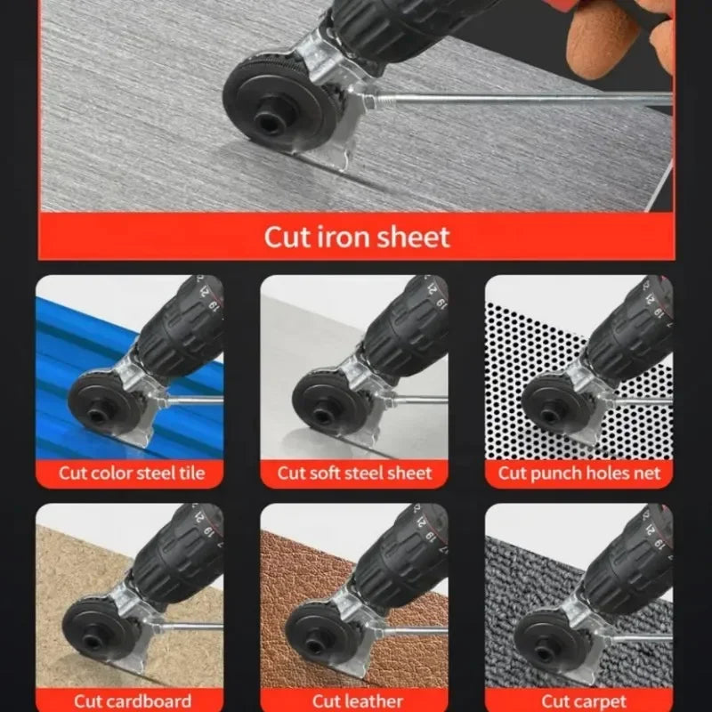 Electric Drill Snip – Easy Metal Cutting - Image 8