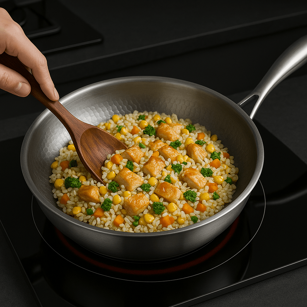 Non-Stick Titanium Frying Pan for All Stovetops - Image 6