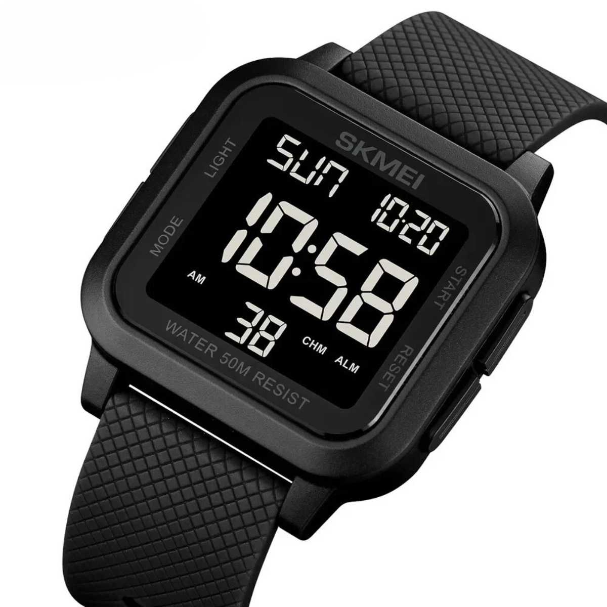 Waterproof Digital Watch Comfortable Strap - Image 3