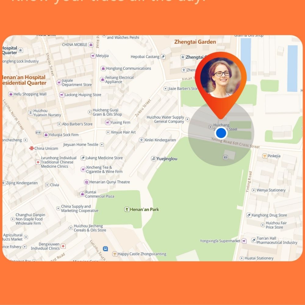 Fall Detection Smartwatch with GPS & SOS Alerts for Seniors - Image 5