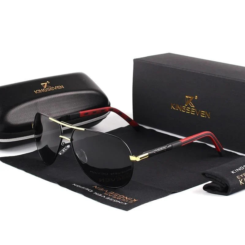Men’s Vintage Sunglasses with Polarized Lenses