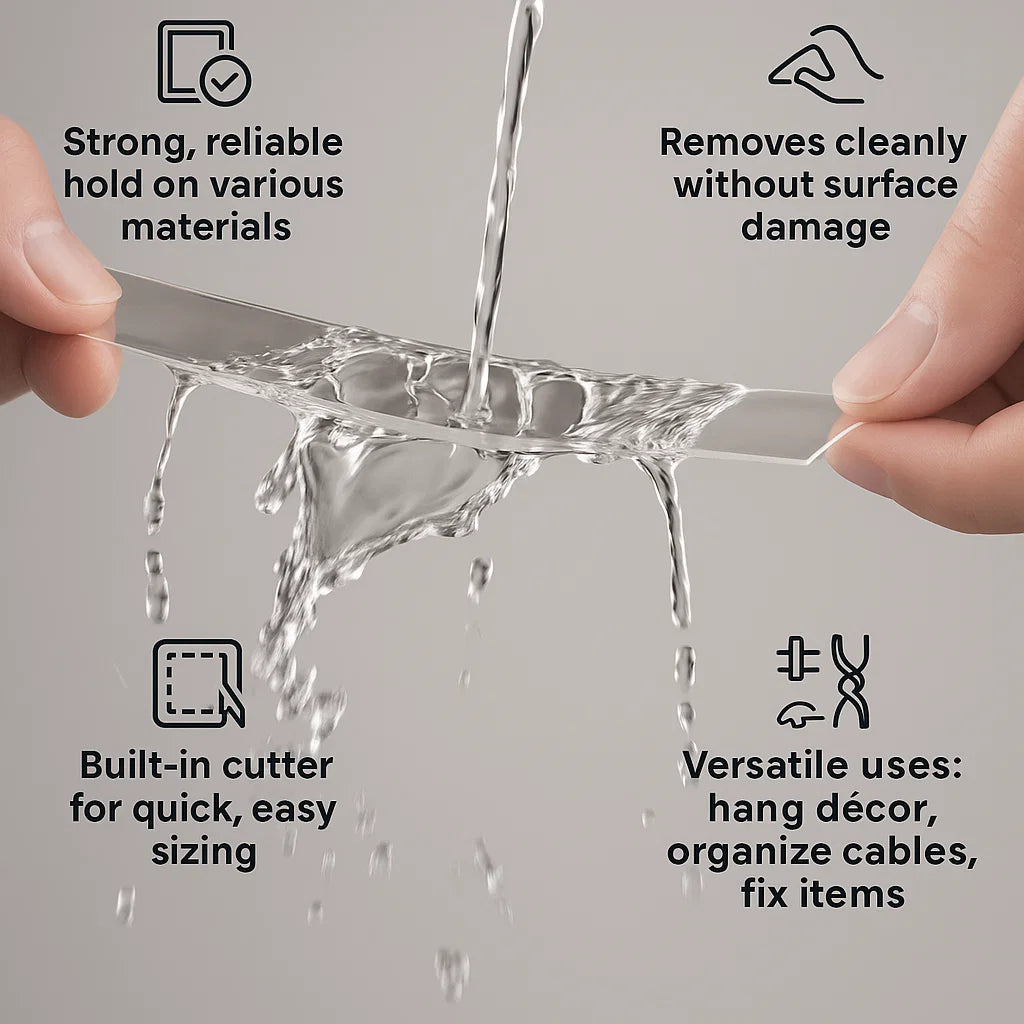 5m Double-Sided Nano Tape – Strong Drill-Free Mounting - Image 3