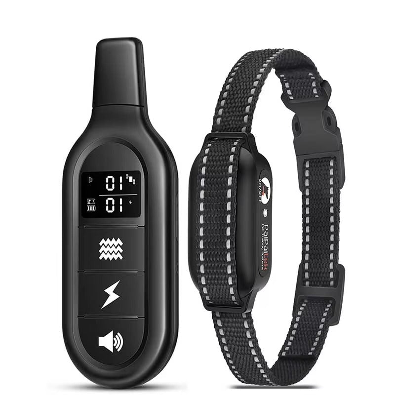 Waterproof Electric Dog Training Collar with Remote 1000m - Image 2