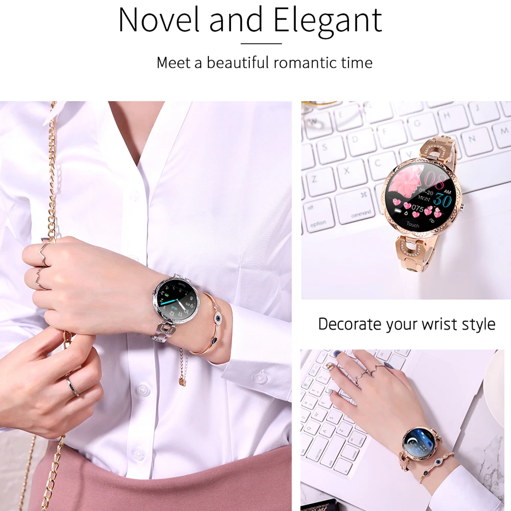 Fashion Smartwatch for Women Heart Rate BP Sleep Monitoring - Image 7