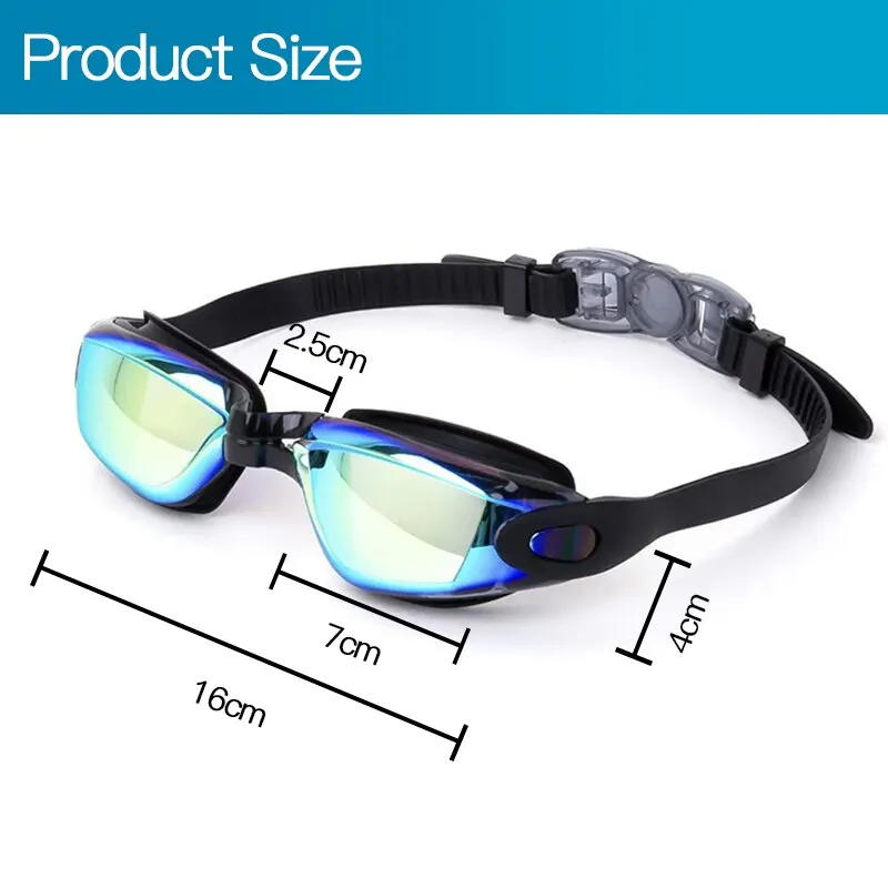 Adult Myopia Swimming Goggles Anti-Fog High Definition - Image 6