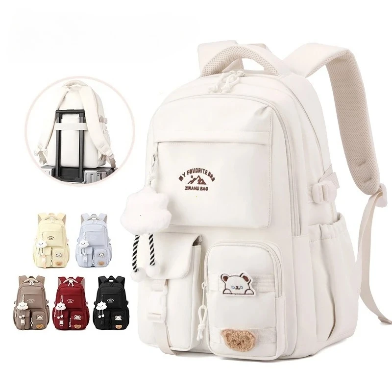 Korean Style Waterproof Nylon Women’s Backpack