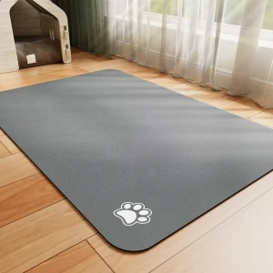 Absorbent Pet Feeding Mat – Easy Clean Dog & Cat Placemat