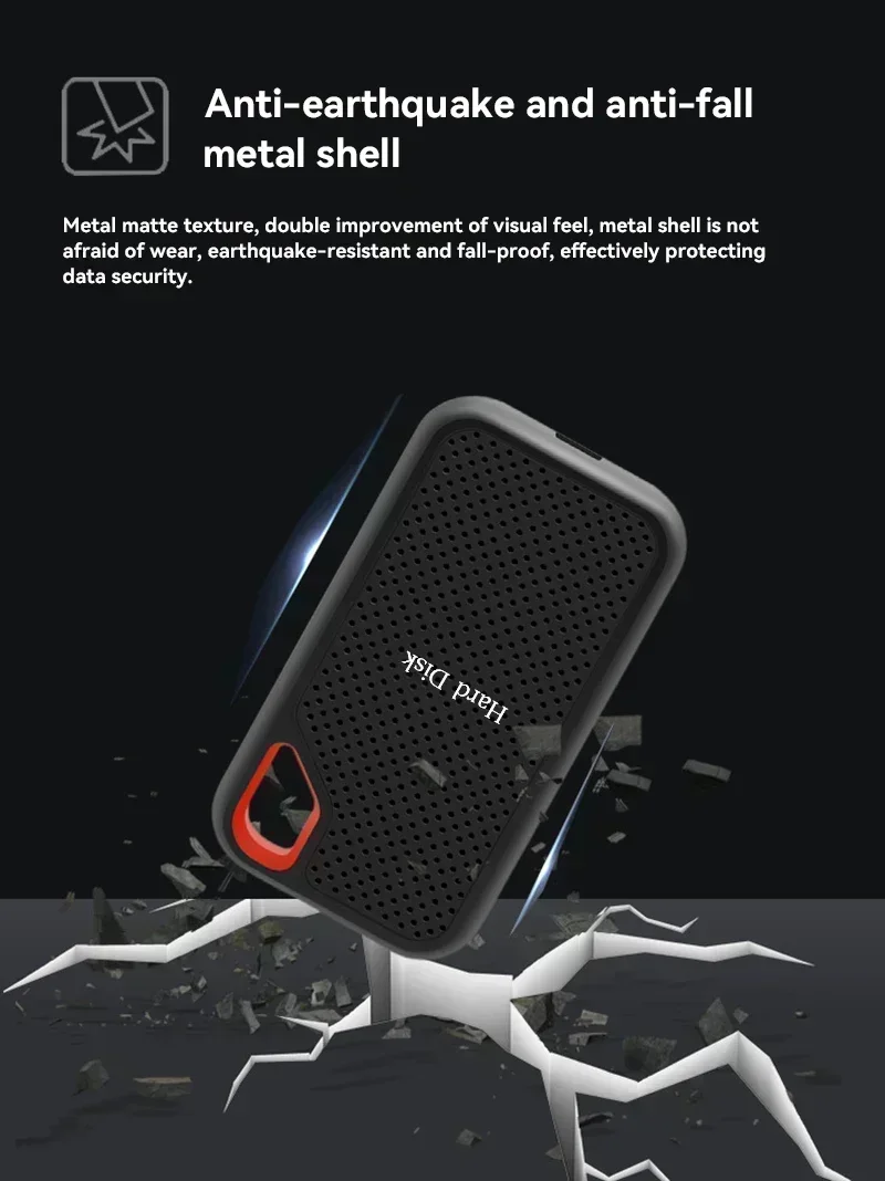Fast External SSD Drive Type-C USB 3.1 for PC Mac - Image 3