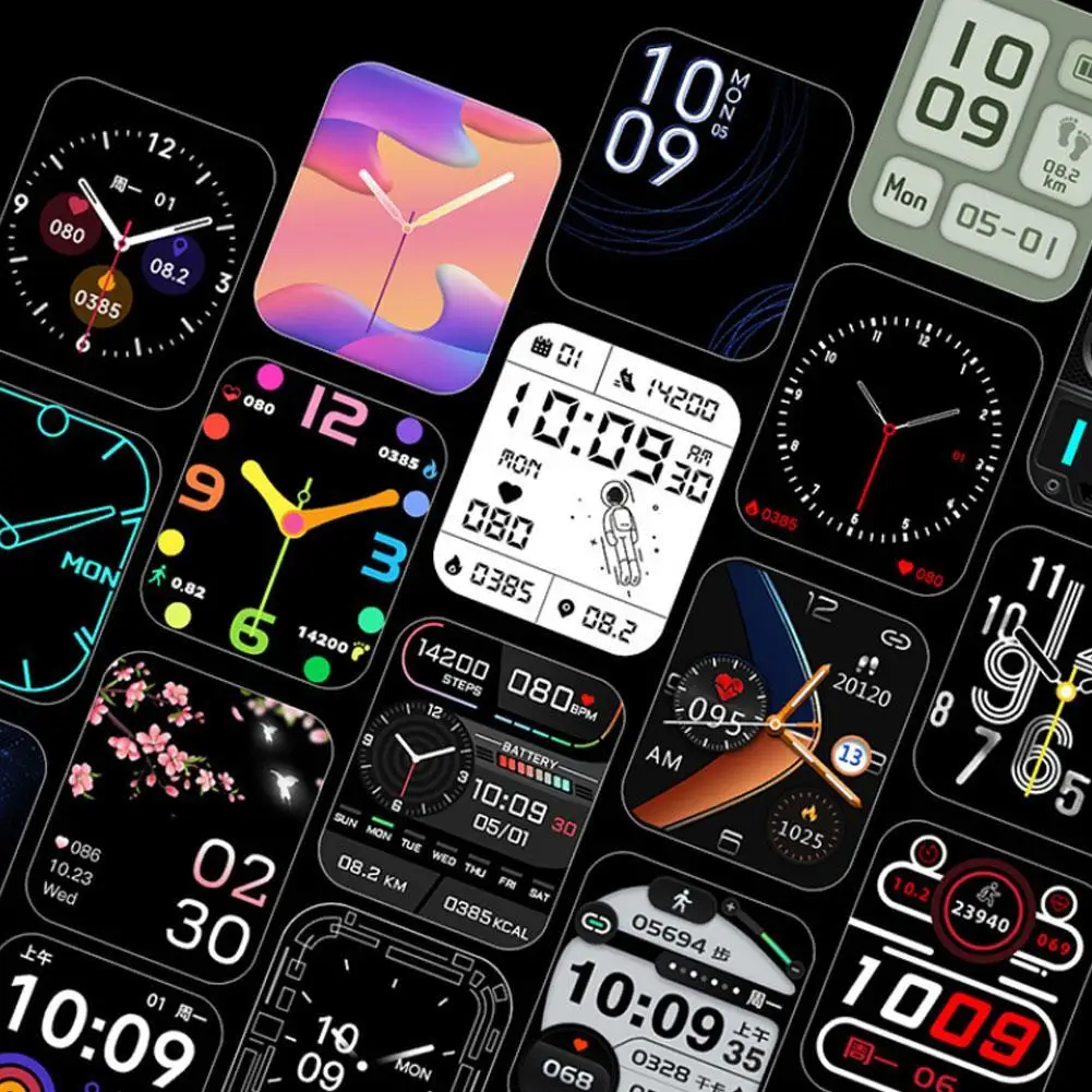 Men Smartwatch 1.91” IPS – Blood Glucose & Health Tracking - Image 2