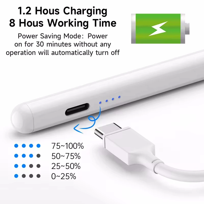 Universal Touch Stylus Compatible iPad Samsung Xiaomi - Image 2