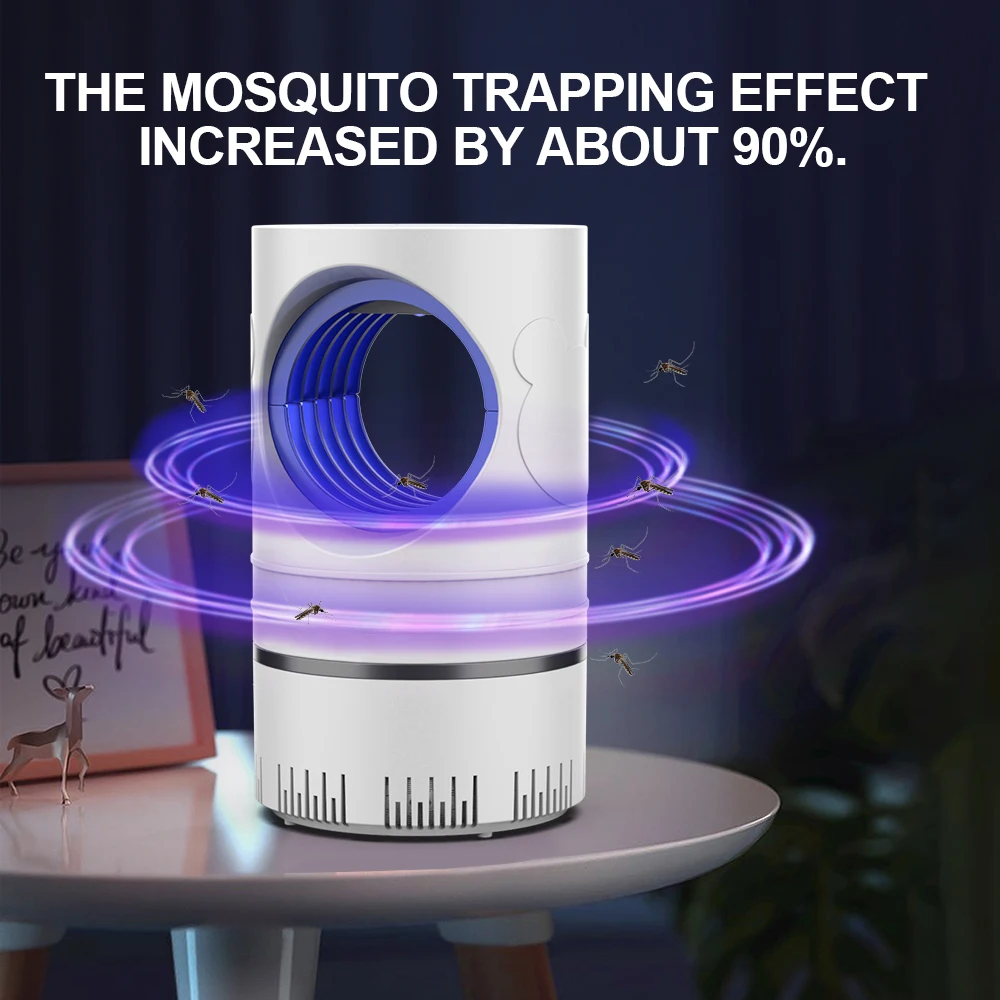 Electric LED Mosquito Killer Lamp USB Powered - Image 2