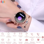 Fashion Smartwatch for Women Heart Rate BP Sleep Monitoring