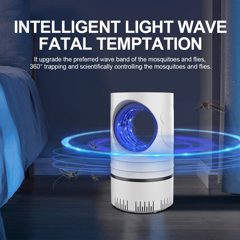 Electric LED Mosquito Killer Lamp USB Powered - Image 4