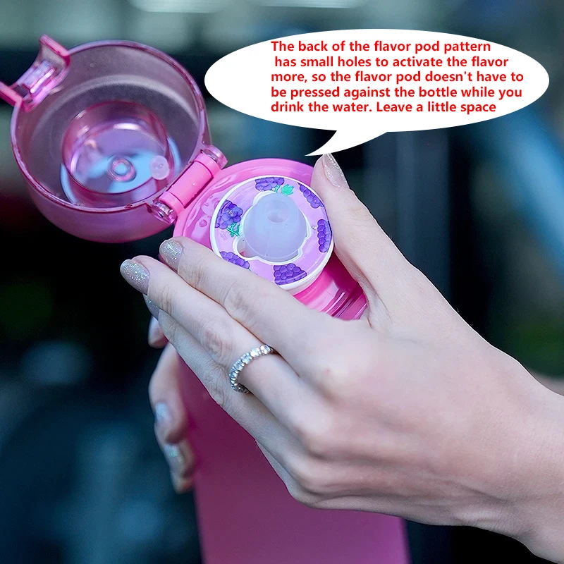 Air Water Bottle with Flavor Pod and Straw Leak-Proof - Image 5