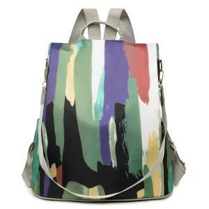 Lightweight Oxford Cloth Backpack – Stylish Women’s Travel Bag