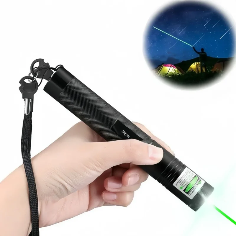 Mini Powerful Green Laser Pointer, Visible, Multifunctional