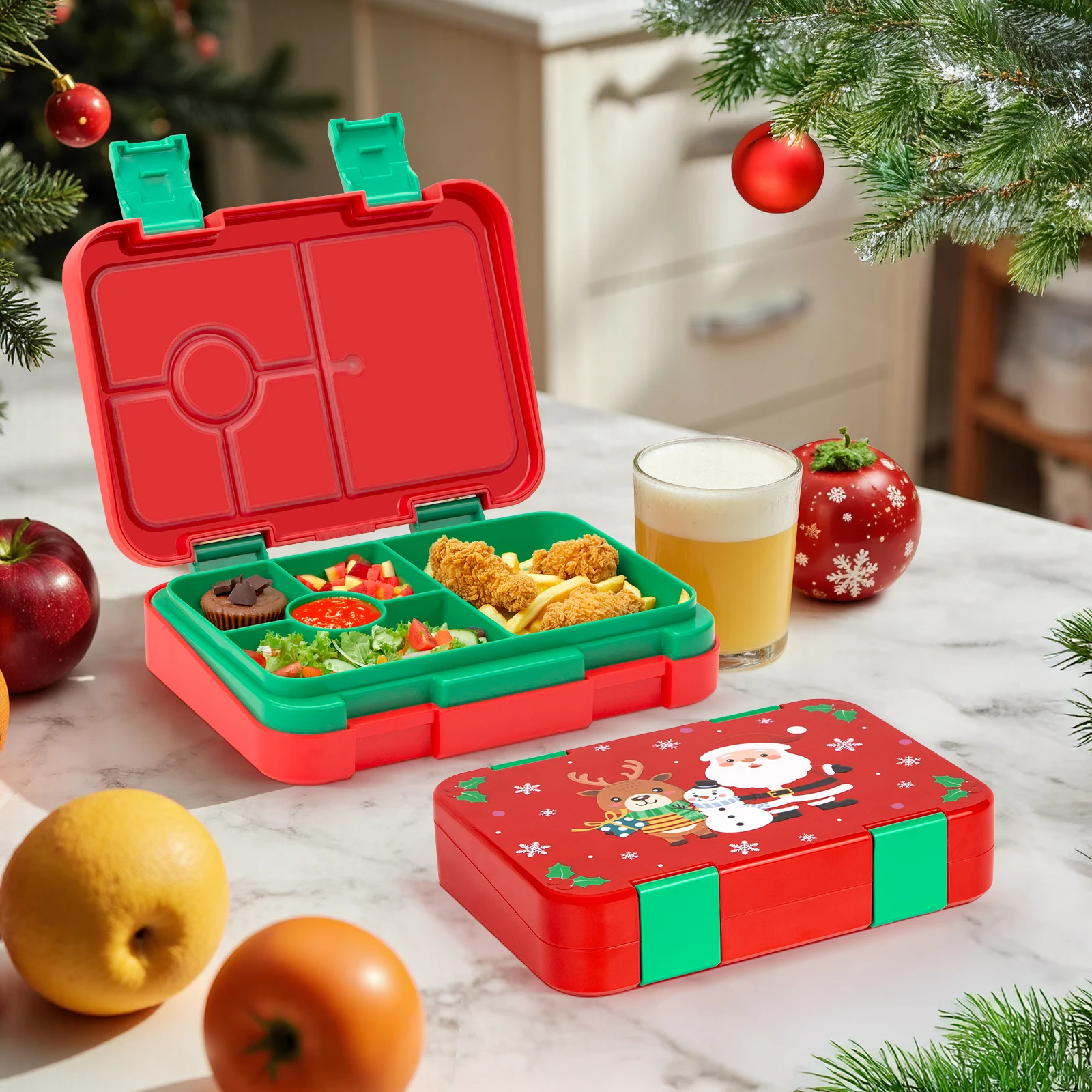 Adorable Leak-Proof Microwave Safe Kids Bento Box - Image 7