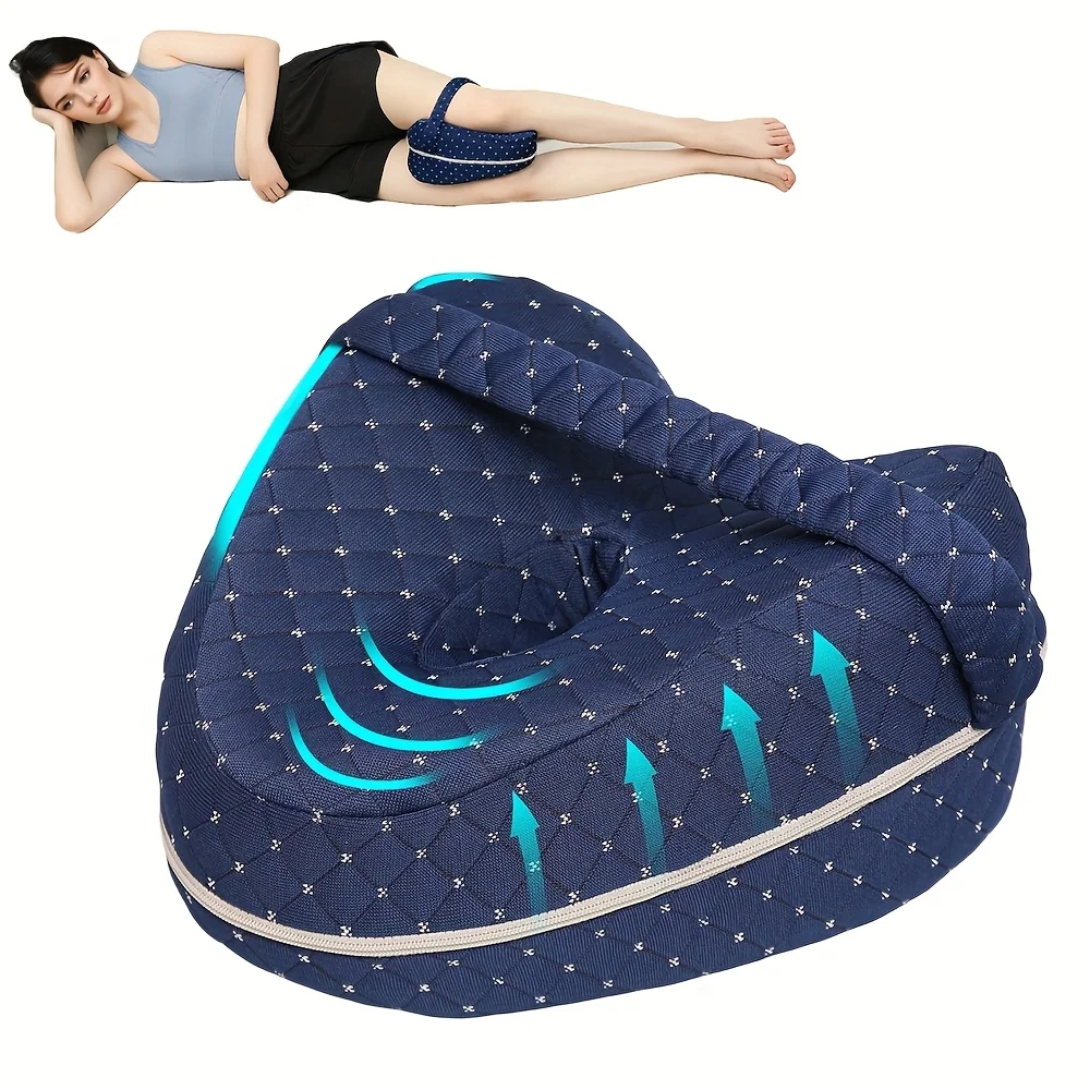 Memory Foam Knee Pillow for Side Sleepers