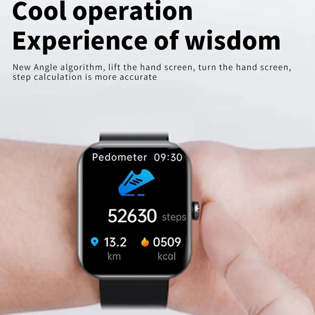 Men Smartwatch 1.91” IPS – Blood Glucose & Health Tracking - Image 8