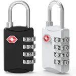TSA Security 3/4 Digit Anti-Theft Lock for Luggage and Locker