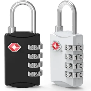 TSA Security 3/4 Digit Anti-Theft Lock for Luggage and Locker