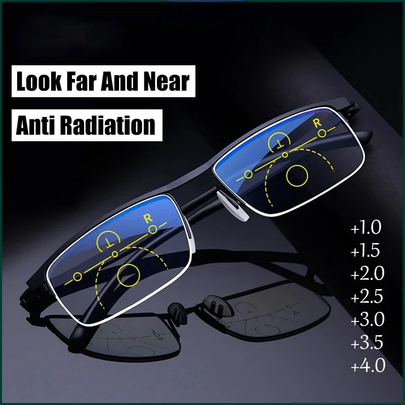Progressive Multifocal Reading Glasses – Anti Blue Light - Image 2