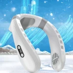 Portable Neck Fan – 5200mAh Rechargeable Wearable Cooler