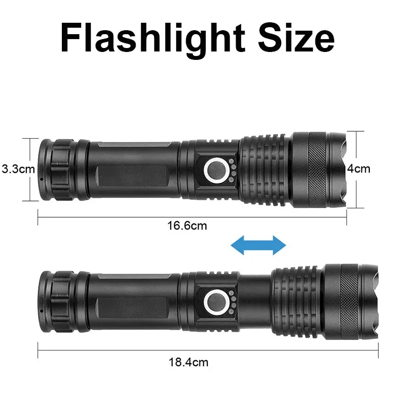 Super Bright LED Flashlight for Emergency and Hiking - Image 6