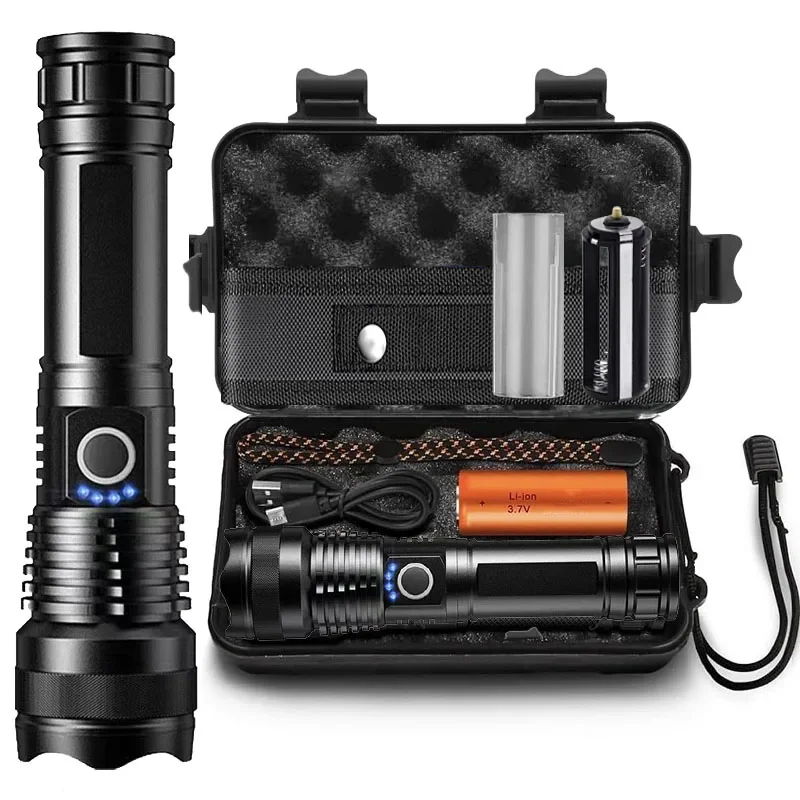 Super Bright LED Flashlight for Emergency and Hiking